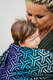 Bandolera de anillas, tejido Jacquard (100% algodón) - TRINITY COSMOS - standard 1.8m #babywearing