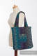 Shoulder bag made of wrap fabric (100% cotton) - TRINITY COSMOS - standard size 37cmx37cm #babywearing