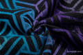 Fular, tejido jacquard (100% algodón) - TRINITY COSMOS - talla XL #babywearing