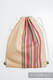 Mochila portaobjetos hecha de tejido de fular (100% algodón) - SAND VALLEY - talla estándar 32cmx43cm #babywearing