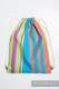 Sackpack made of wrap fabric (100% cotton) - ZUMBA BLUE- standard size 32cmx43cm #babywearing