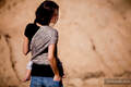 Żakardowa chusta do noszenia dzieci, bawełna - Na Krańcu Świata - rozmiar L #babywearing