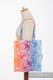 Shopping bag made of wrap fabric (100% cotton) - SWALLOWS  RAINBOW LIGHT #babywearing