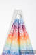 Bandolera de anillas, tejido Jacquard (100% algodón) - con plegado simple - SWALLOWS RAINBOW LIGHT - long 2.1m (grado B) #babywearing