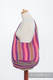 Hobo Bag made of woven fabric (100% cotton) - LITTLE HERRINGBONE RASPBERRY GARDEN  #babywearing