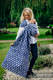 Żakardowa chusta kółkowa do noszenia dzieci, bawełna - RADOSNY CZAS RAZEM - long 2.1m #babywearing