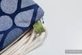 Mochila portaobjetos hecha de tejido de fular (100% algodón) - JOYFUL TIME TOGETHER - talla estándar 32cmx43cm #babywearing