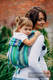 Nosidło Klamrowe ONBUHIMO splot jodełkowy (100% bawełna), rozmiar Standard - MAŁA JODEŁKA AMAZONIA  #babywearing