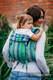 Onbuhimo SAD LennyLamb, talla estándar, tejido espiga (100% algodón) - LITTLE HERRINGBONE AMAZONIA #babywearing