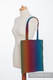 Shopping bag made of wrap fabric (100% cotton) - BIG LOVE RAINBOW DARK #babywearing