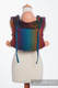 Nosidło Klamrowe ONBUHIMO z tkaniny żakardowej (100% bawełna), rozmiar standard - BIG LOVE TĘCZA DARK #babywearing