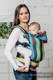 Ergonomische Tragehilfe, Gr. Baby, Kreuzköper-Bindung, 100% Baumwolle - NIGHT - zweite Generation #babywearing
