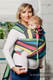 WRAP-TAI carrier TODDLER, broken-twill weave - 100% cotton - with hood, NIGHT #babywearing