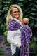 Bandolera de anillas, tejido Jacquard (100% algodón) - con plegado simple - JOYFUL TIME WITH YOU - long 2.1m #babywearing