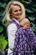 Baby Wrap, Jacquard Weave (100% cotton) - JOYFUL TIME WITH YOU  - size XS #babywearing
