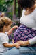 Baby Wrap, Jacquard Weave (100% cotton) - JOYFUL TIME WITH YOU - size XL #babywearing