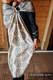 Żakardowa chusta kółkowa do noszenia dzieci, bawełna - FOLKOWE SERCA  - long 2.1m (drugi gatunek) #babywearing