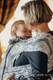 WRAP-TAI Tragehilfe Mini mit Kapuze/ Jacquardwebung / 100% Baumwolle / FOLK HEARTS #babywearing