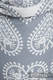 Nosidło Klamrowe ONBUHIMO z tkaniny żakardowej (100% bawełna), rozmiar Toddler - FOLKOWE SERCA #babywearing