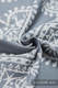 Żakardowa chusta do noszenia dzieci, bawełna - FOLKOWE SERCA - rozmiar M (drugi gatunek) #babywearing