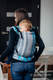 Nosidełko LennyUp z tkaniny skośnokrzyżowej  100% bawełna , rozmiar standard, MGLISTY PORANEK #babywearing