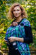 Ring Sling - 100% Cotton - Twill Weave, with gathered shoulder - COUNTRYSIDE PLAID (grade B) #babywearing