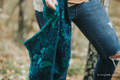 RingSling, Jacquardwebung (100% Baumwolle), Raffung an den Ringen - UNDER THE LEAVES - long 2.1m #babywearing