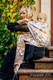 Żakardowa chusta do noszenia dzieci, bawełna - POWIEW JESIENI - rozmiar XL #babywearing