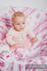 Swaddle Blanket - ICED LACE PINK & WHITE #babywearing