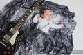 Swaddle Blanket Set - DRAGONFLY RAINBOW , SYMPHONY BLACK & WHITE #babywearing