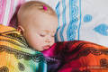 Mullwindeln Set - RAINBOW LACE DARK, ICED LACE ROSA & WEISS, ICED LACE TÜRKIS & WEISS #babywearing
