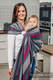 Ringsling, Broken twill Weave (100% cotton) - SMOKY - FUCHSIA - standard 1.8m #babywearing