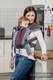 WRAP-TAI carrier Toddler, broken-twill weave - 100% cotton - with hood, SMOKY - FUCHSIA  #babywearing