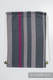 Sac à cordons en retailles d’écharpes (100 % coton) - SMOKY - FUCHSIA - taille standard 32 cm x 43 cm #babywearing
