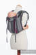 Onbuhimo de Lenny, taille standard, sergé brisé (100 % coton) - SMOKY - FUCHSIA  #babywearing