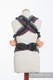 Nosidełko LennyUp z tkaniny skośnokrzyżowej  100% bawełna , rozmiar standard, SMOKY - FUKSJA #babywearing