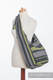 Hobo Bag made of woven fabric, 100% cotton - SMOKY - LIME  #babywearing