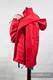 Kurtka do noszenia dzieci - Softshell - czerwona - XL #babywearing