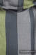 Nosidło Klamrowe ONBUHIMO z tkaniny skośno-krzyżowej (100% bawełna), rozmiar Standard - SMOKY - LIMONKA  #babywearing