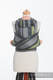 WRAP-TAI portabebé Mini, sarga cruzada - 100% algodón - con capucha, SMOKY - LIME  #babywearing