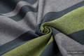 Baby Sling, Broken Twill Weave, 100% cotton,  SMOKY - LIME - size S #babywearing