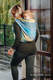 Żakardowa chusta do noszenia dzieci, bawełna - WĘDRÓWKA - rozmiar S (drugi gatunek) #babywearing