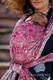 Żakardowa chusta do noszenia dzieci, bawełna - DZIKIE WINO - rozmiar L #babywearing