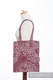 Shopping bag made of wrap fabric (100% cotton) - WILD WINE  #babywearing