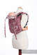 Lenny Buckle Onbuhimo baby carrier, standard size, jacquard weave (100% cotton) - WILD WINE  #babywearing
