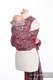 WRAP-TAI carrier Mini with hood/ jacquard twill / 100% cotton / WILD WINE  #babywearing