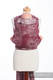 WRAP-TAI portabebé Mini con capucha/ jacquard sarga/100% algodón/ WILD WINE   #babywearing