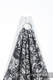 Bandolera de anillas, tejido Jacquard (100% algodón) - con plegado simple - CLOCKWORK  - long 2.1m #babywearing