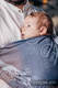 Bandolera de anillas, tejido Jacquard (100% algodón) - WINTER PRINCESS - standard 1.8m #babywearing