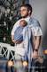Żakardowa chusta kółkowa do noszenia dzieci, bawełna - ZIMOWA KSIĘŻNICZKA  - long 2.1m #babywearing